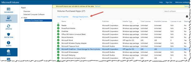 Intune VPP deployment 1