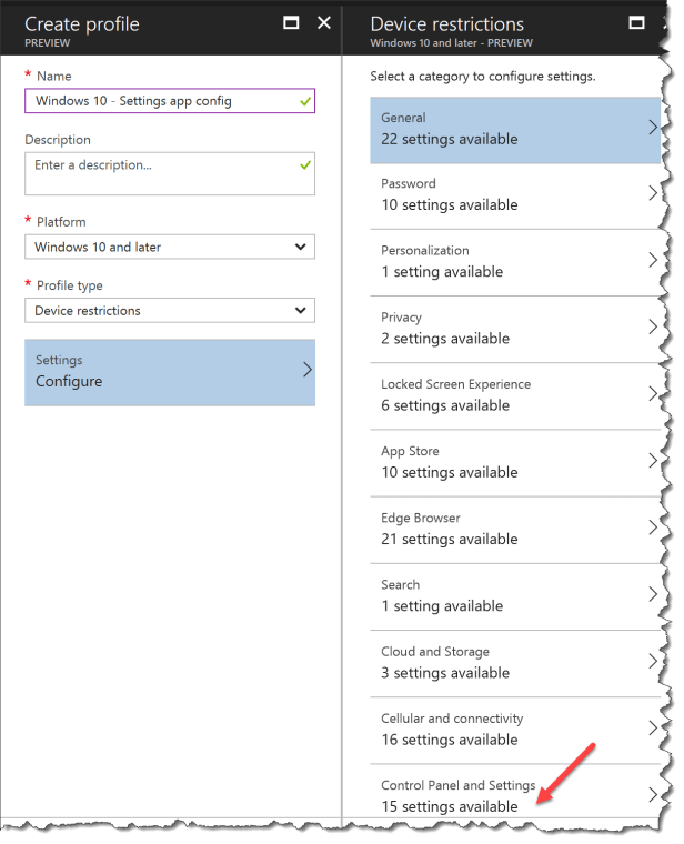 Intune Configure Windows Settings - 04a