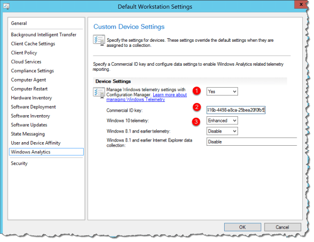 Windows Analytics - SCCM 1706 - 02