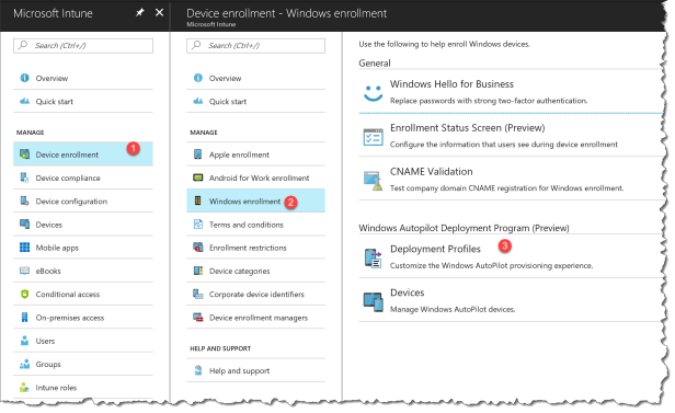 WIndows AutoPilot Intune - 01
