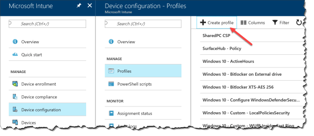 Intune - Enable Application Guard - 01
