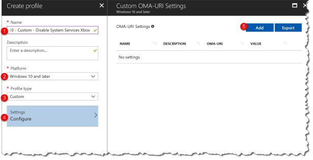 Windows 10 - configure system service - 02