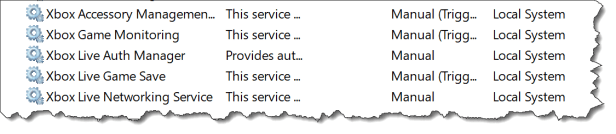 Windows 10 - configure system service - services before
