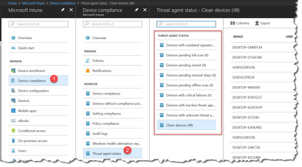 Intune - Windows Defender reporting 00