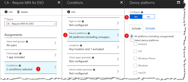 CA - MFA on Exchange Online - 05