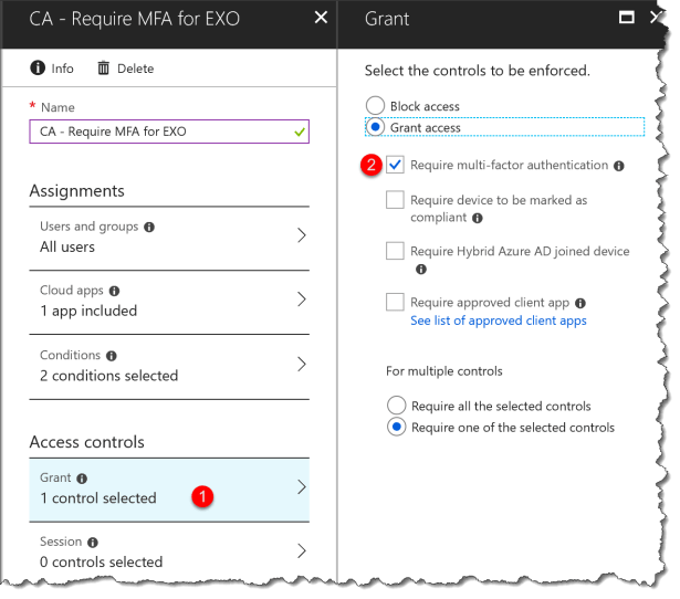 CA - MFA on Exchange Online - 08