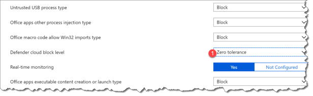 start using intune securitybaseline - 07