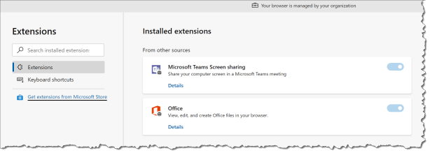 Mange Edge browser extensions with Intune - 18