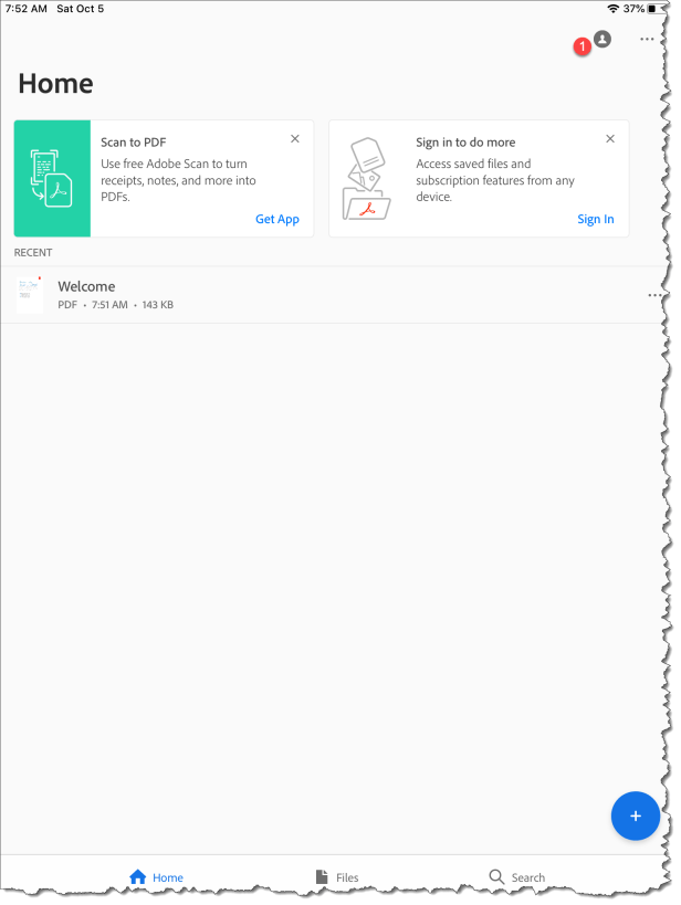 Adobe Reader IOS - UX - 02