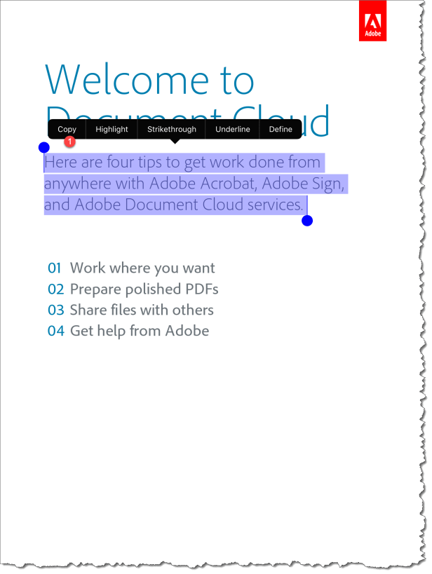 Adobe Reader IOS - UX - 09