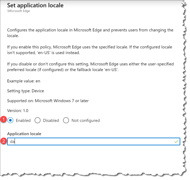 Change UI language Edge from Intune - 05