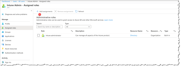 Policies for Office-apps in Intune - 03
