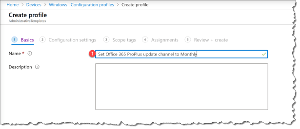 Change Offie 365 Channel from Intune ADMX - 03